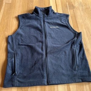 Columbia Blue Fleece Vest